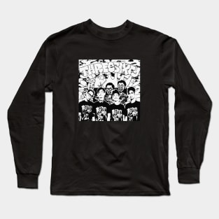 Threesixty grunge texture Long Sleeve T-Shirt